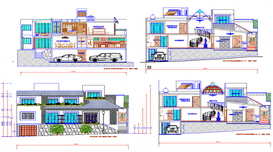 2 Story Family House 