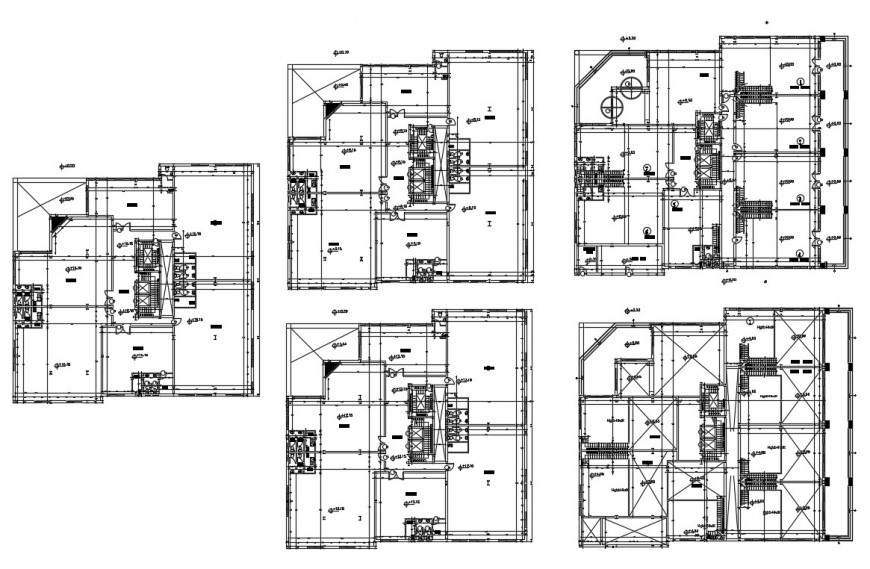 2d cad drawing of site final layout plan autocad software