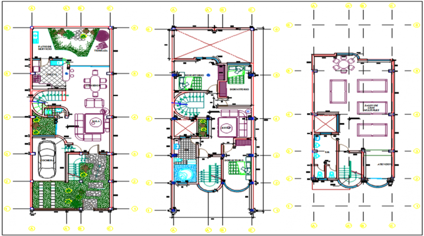 Beds Side Elevation Design