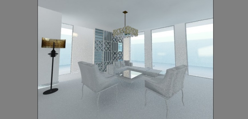 3d interior model of drawing room area with furniture blocks pdf file