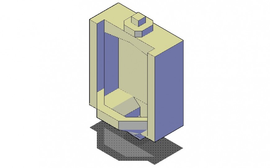 3d model blocks of fasteners drawing in autocad