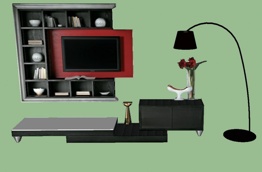 3d model of living room furniture layout sketch-up file