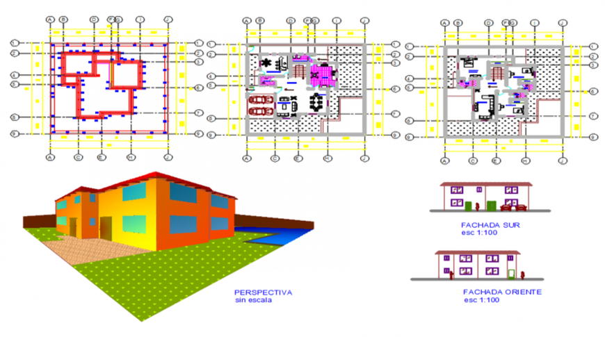 electric room house plan