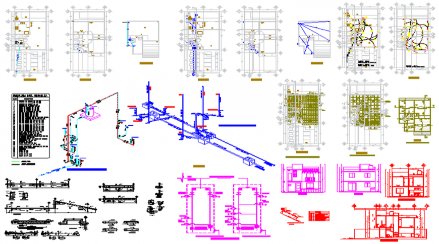 Roof to wall seal system detail in dwg file. 