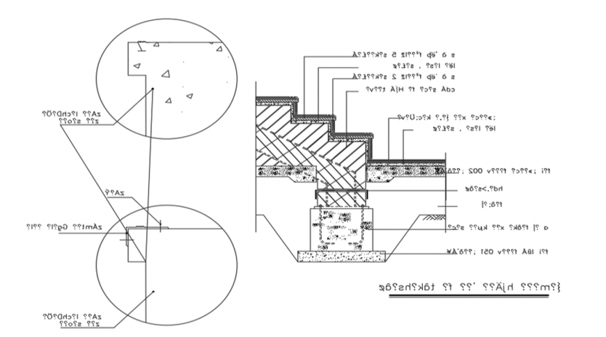 Detail drawings of basketball ground .