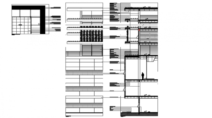 Modern Residential Plan dwg file