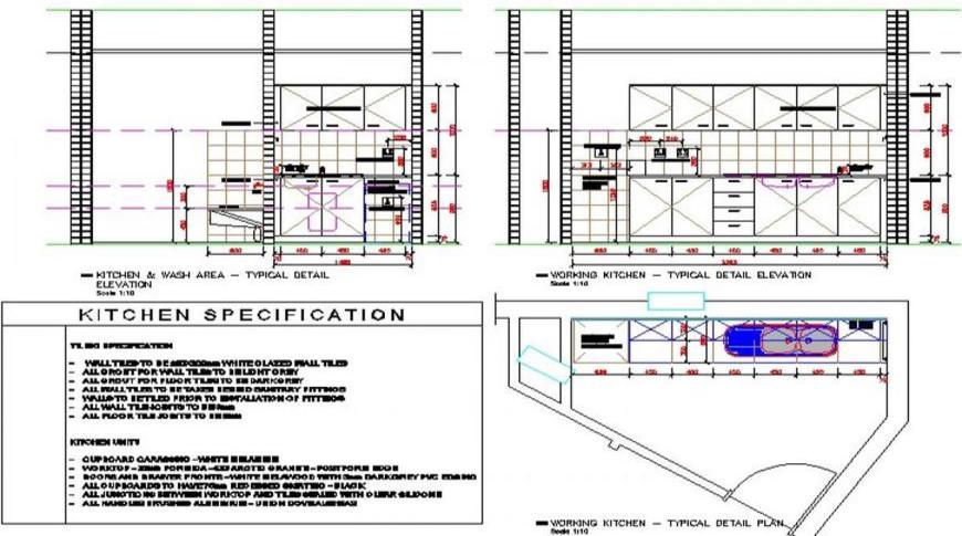 Housing Module plan dwg file