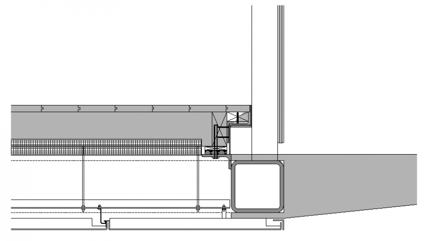 A Column section plan layout file