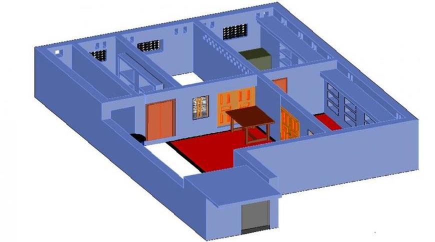 House design dwg file