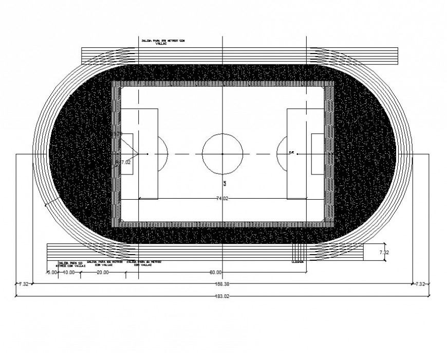 Basketball ground detail 2d view CAD block autocad file