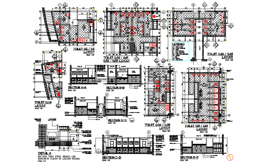 Bathroom Construction detail