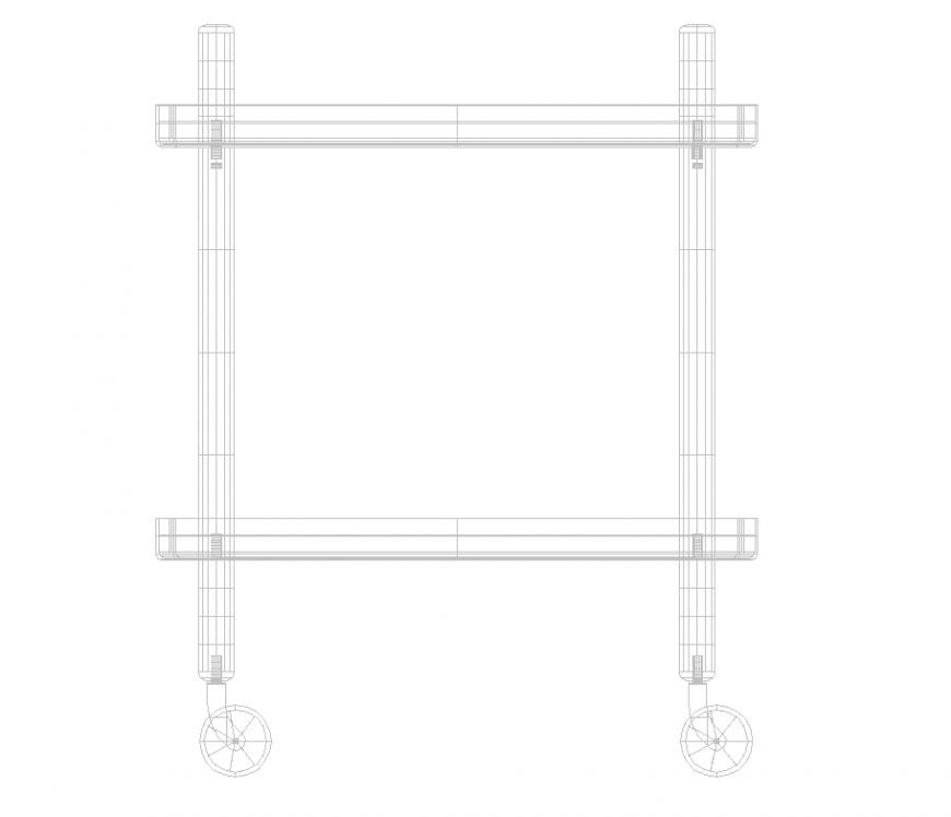 Block car DWG file
