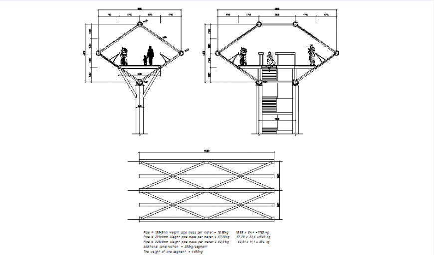 Bridge section plan