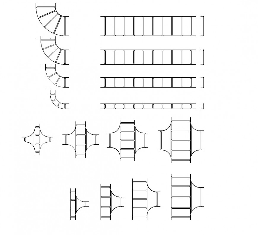 Cable trays detail dwg file