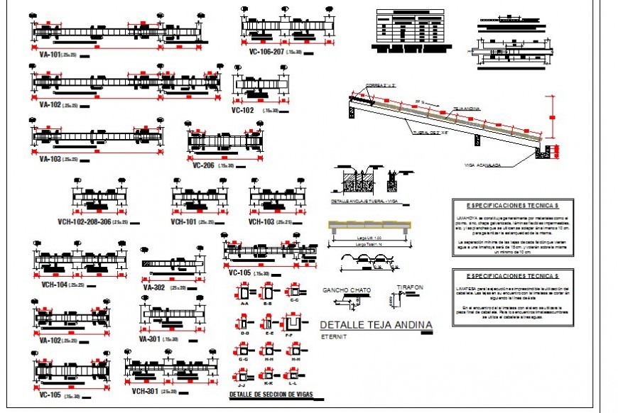 Column to beam connection 2d view CAD construction unit layout file in dwg file