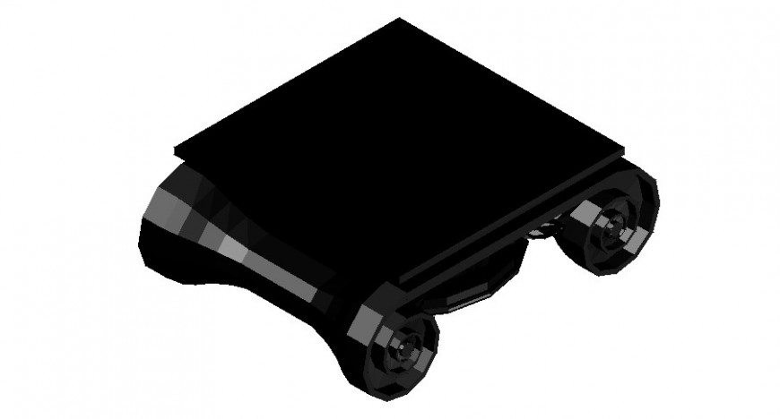 Decorative stigma detail 3d model blocks layout autocad file
