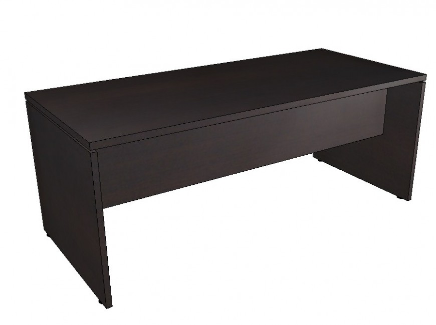 Detail 3d model of table layout furniture block sketch-up file