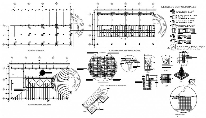 Different construction blocks 2d view CAD strctural unit autocad file