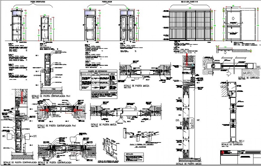 Door structure and metallic gate detail 2d view CAD block layout autocad file