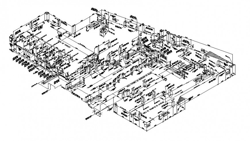 Electrical wiring details 2d drawing layout autocad file