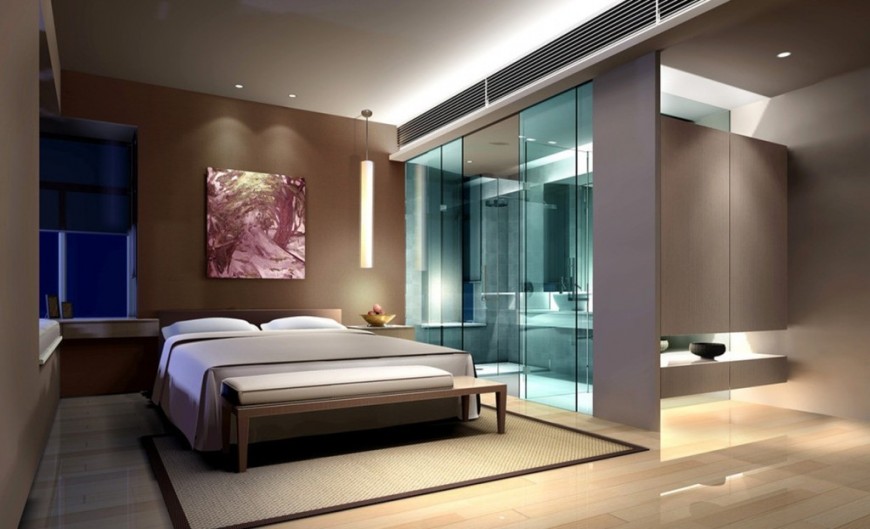Hotel bedroom interior design 3d image in JEPG file.