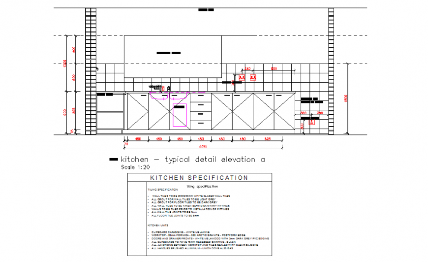 House Kitchen Furniture Elevation Design