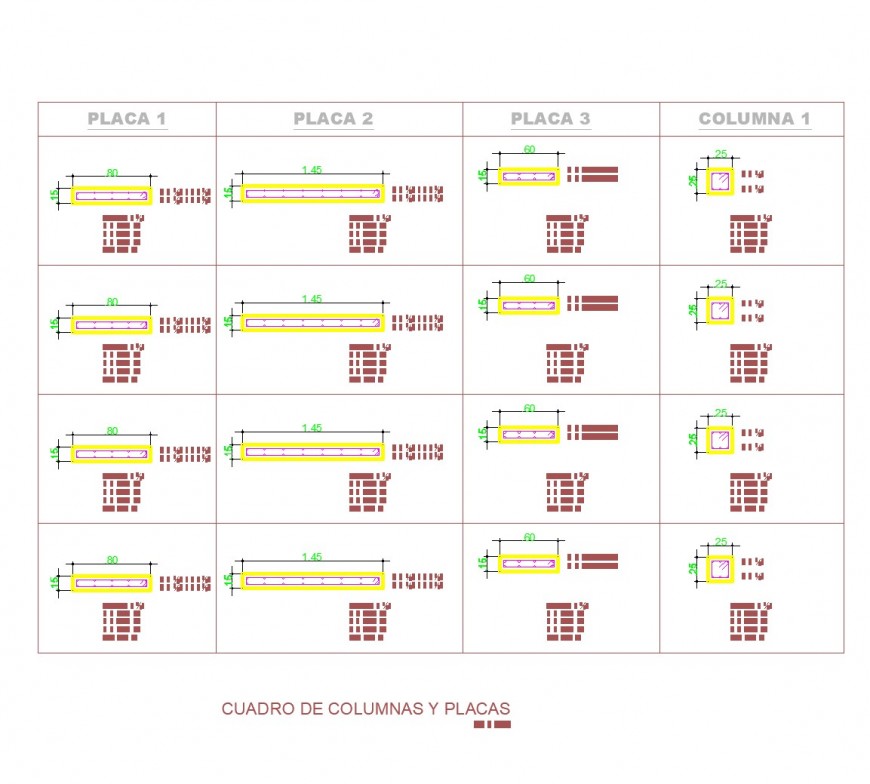 Plans structures multi family housing plan autocad file