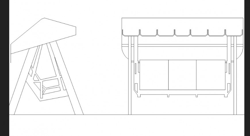 Swing plan with detail dwg file.