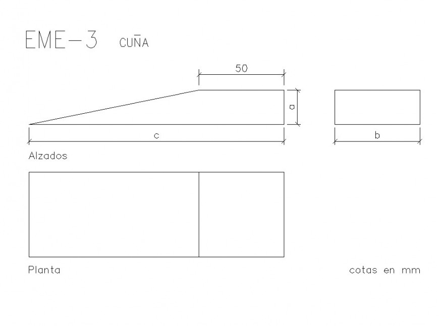 Wooden planks structure detail 2d view CAD structure layout dwg file