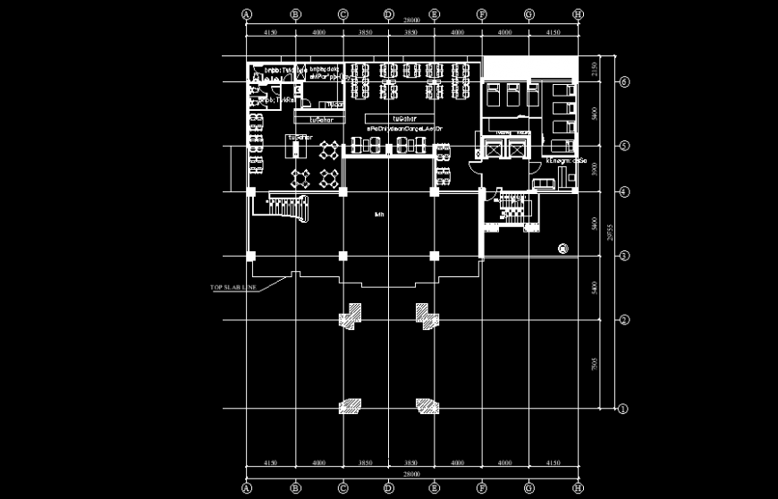 Hotel Floor Plan DWG File AutoCAD Drawing