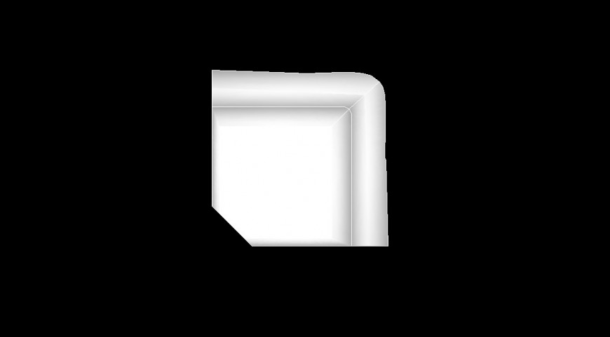 3d L shape sofa corner cad block design dwg file