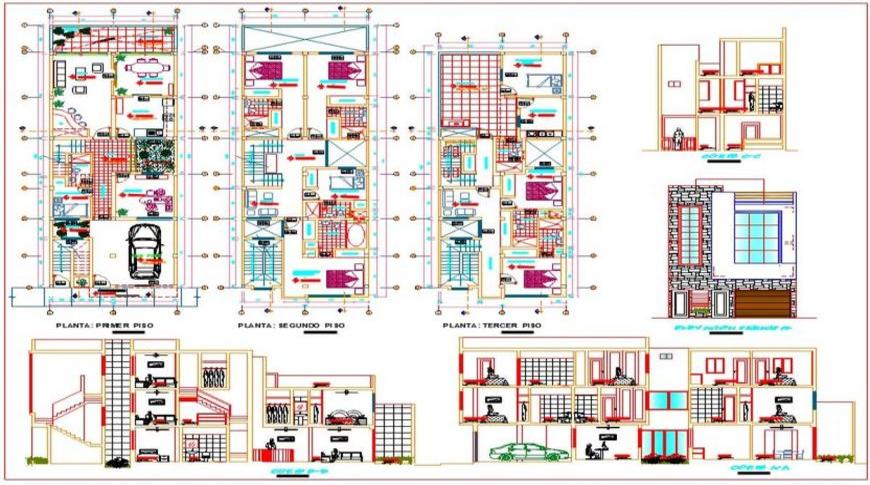 Twins Bungalows Plan